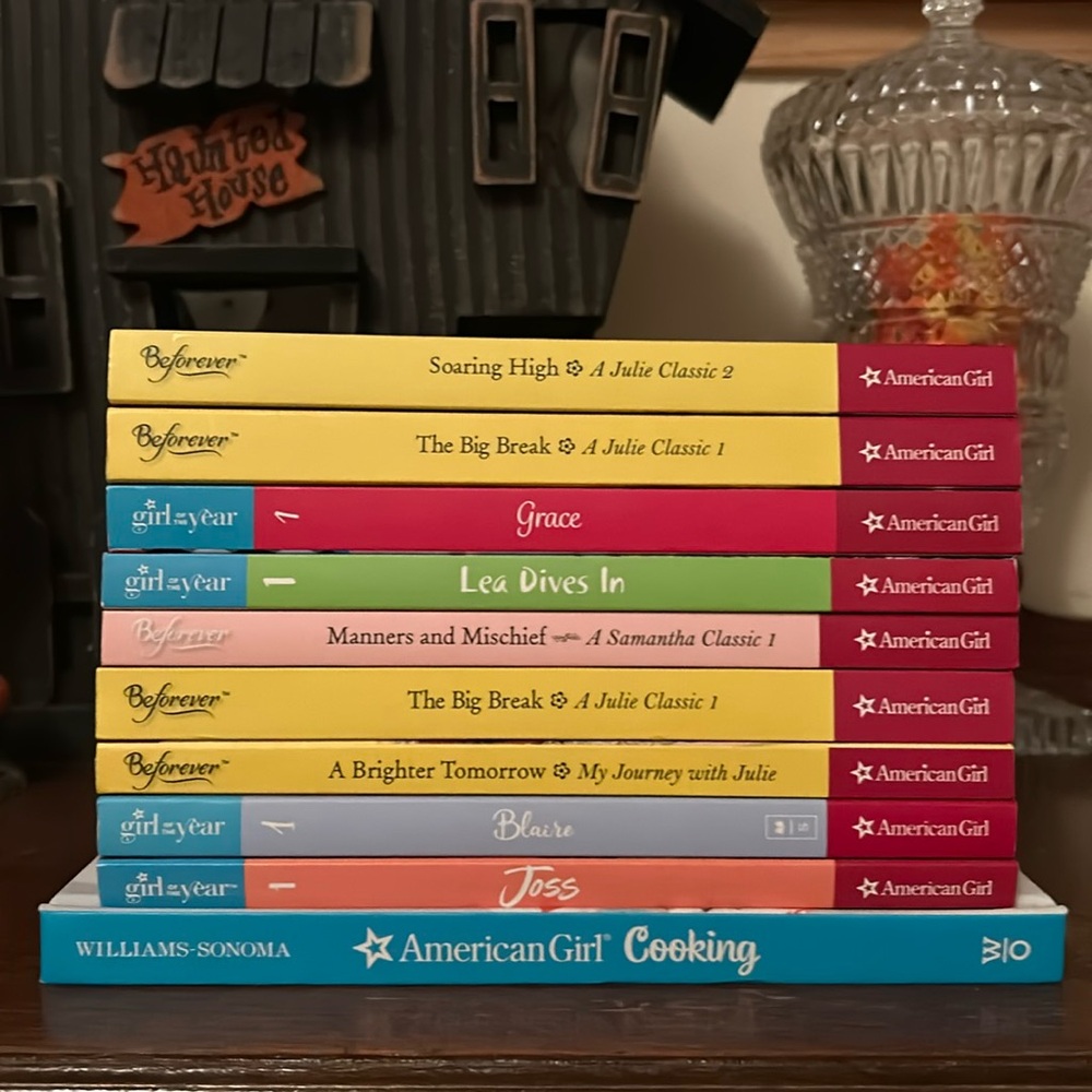10 American girl doll books